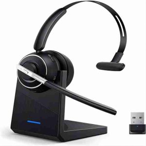 luetooth Headset, Wireless Headset with Microphone for PC